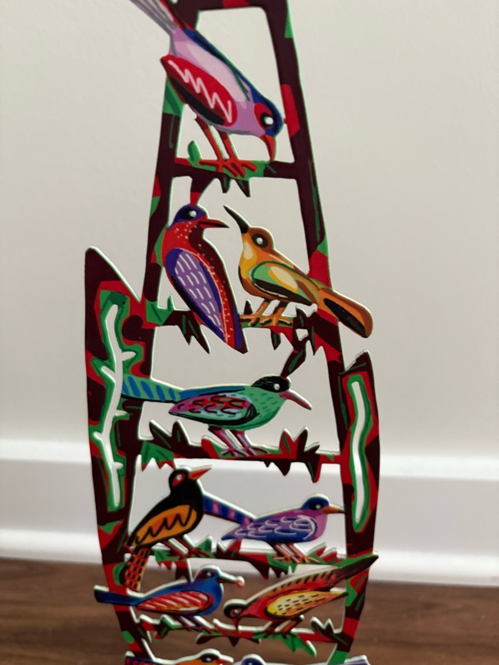 David Gerstein (b. 1944) Metal Birds Cypress Tree Pop Art - Picture 7 of 11